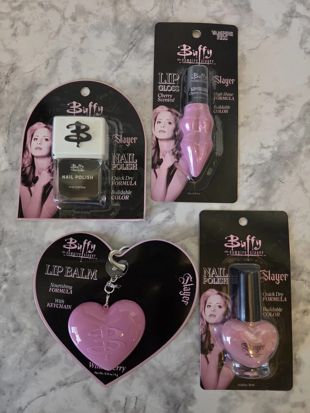 Buffy The Vampire Slayer - Lip Balm & Nail Polish Set Of 4